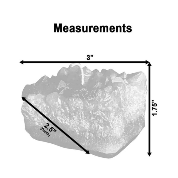 QUARTZ CRYSTAL CLUSTER Citrine (orange) - Picture 2 of 3